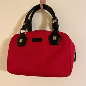 DKNY red purse.  9” x  7”. EUC
